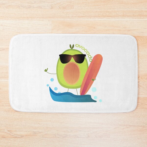 Item preview, Funny Avocado Surfing | Cute Funny Avocado designed and sold by Mintminz.