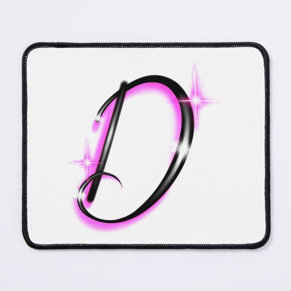 Item preview, airbrushed letter d designed and sold by ellebackup.