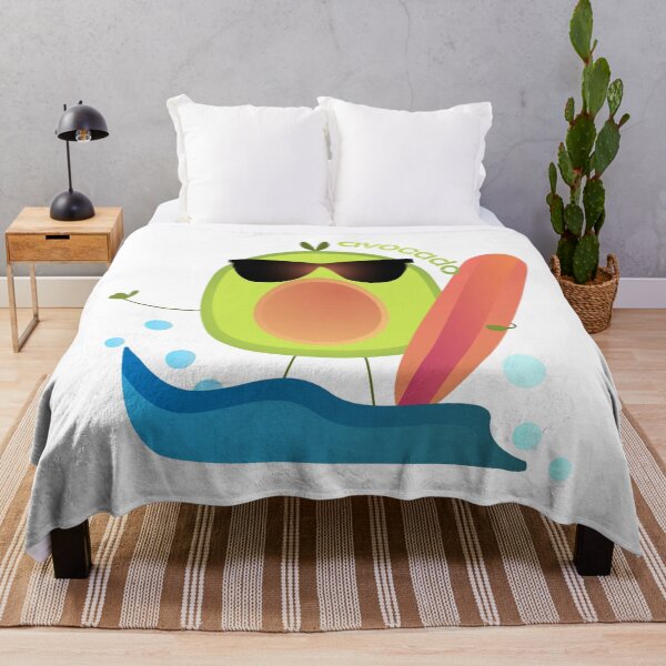 Item preview, Funny Avocado Surfing | Cute Funny Avocado designed and sold by Mintminz.