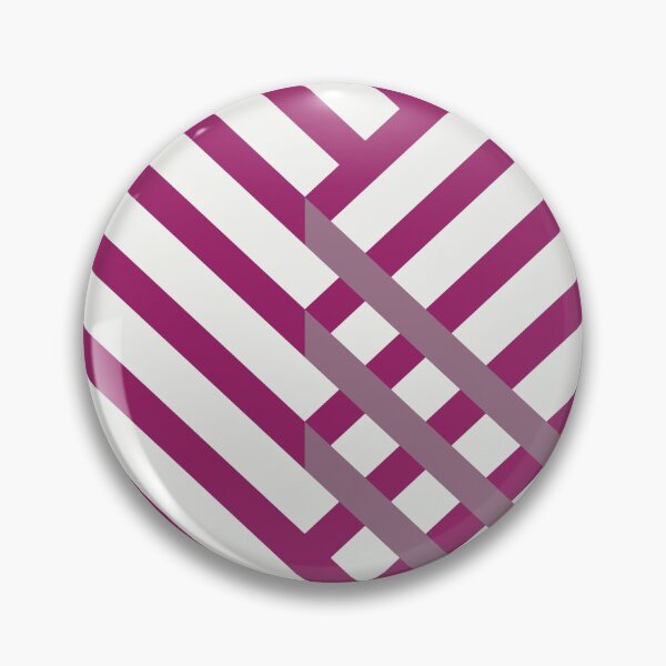 Item preview, Magenta, Gray and White Diagonal Stripe Pattern - Color Matches Colour of the Year 2022 Orchid Flower 150-38-31 designed and sold by ColorOfTheYears.