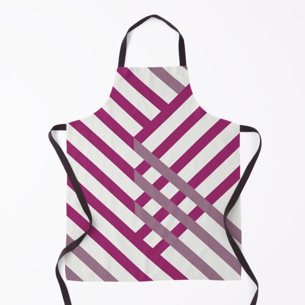 Item preview, Magenta, Gray and White Diagonal Stripe Pattern - Color Matches Colour of the Year 2022 Orchid Flower 150-38-31 designed and sold by ColorOfTheYears.