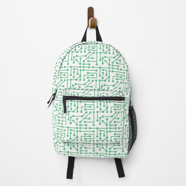 Item preview, Green PCB printed circuit board trace line art designed and sold by EngineersArt.