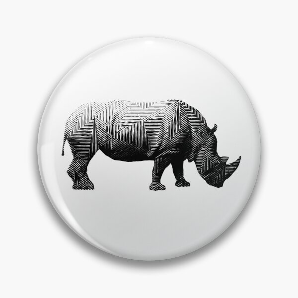Item preview, Rhino pattern designed and sold by urban-color.