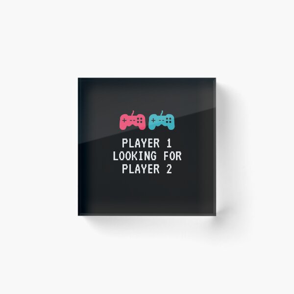 Item preview, Player 1 looking for Player 2 designed and sold by Dreamingnewfie.