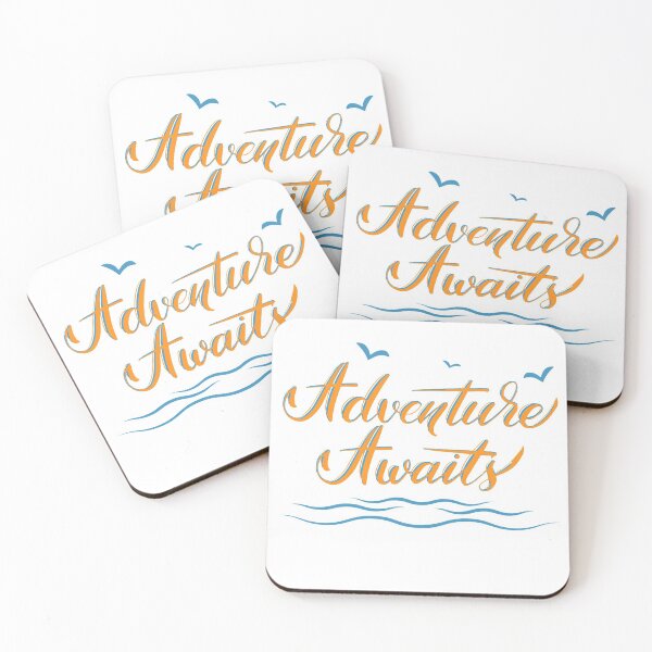 Aperçu de l'œuvre Porte-clés pour mur Adventure attend créée et vendue par Stylish-choice.