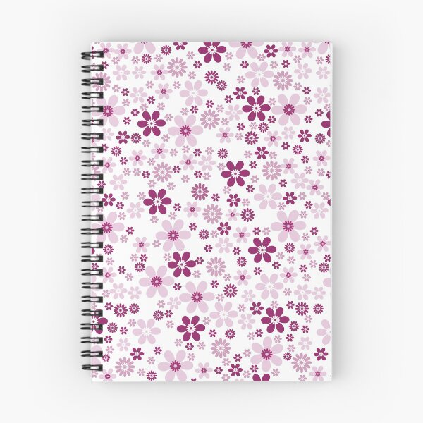 Item preview, Patrón de flor floral simple magenta y blanco: el color coincide con el color del año 2022 Flor de orquídea 150-38-31 designed and sold by ColorOfTheYears.