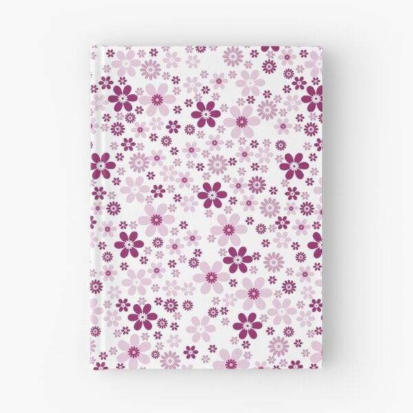 Item preview, Magenta and White Simple Floral Flower Pattern - Color Matches Colour of the Year 2022 Orchid Flower 150-38-31 designed and sold by ColorOfTheYears.
