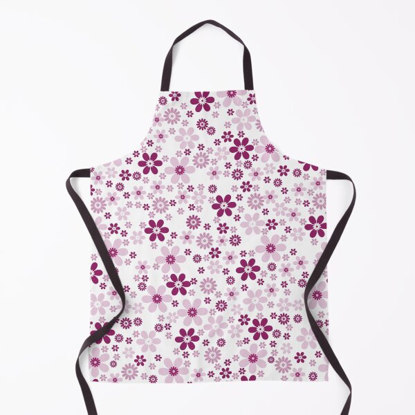 Item preview, Magenta and White Simple Floral Flower Pattern - Color Matches Colour of the Year 2022 Orchid Flower 150-38-31 designed and sold by ColorOfTheYears.