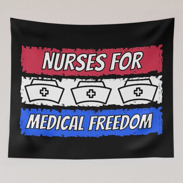 Item preview,  Nurses For Medical Freedom, Stop The Mandates, medical freedom stop the mandates  designed and sold by MamaSweetea.