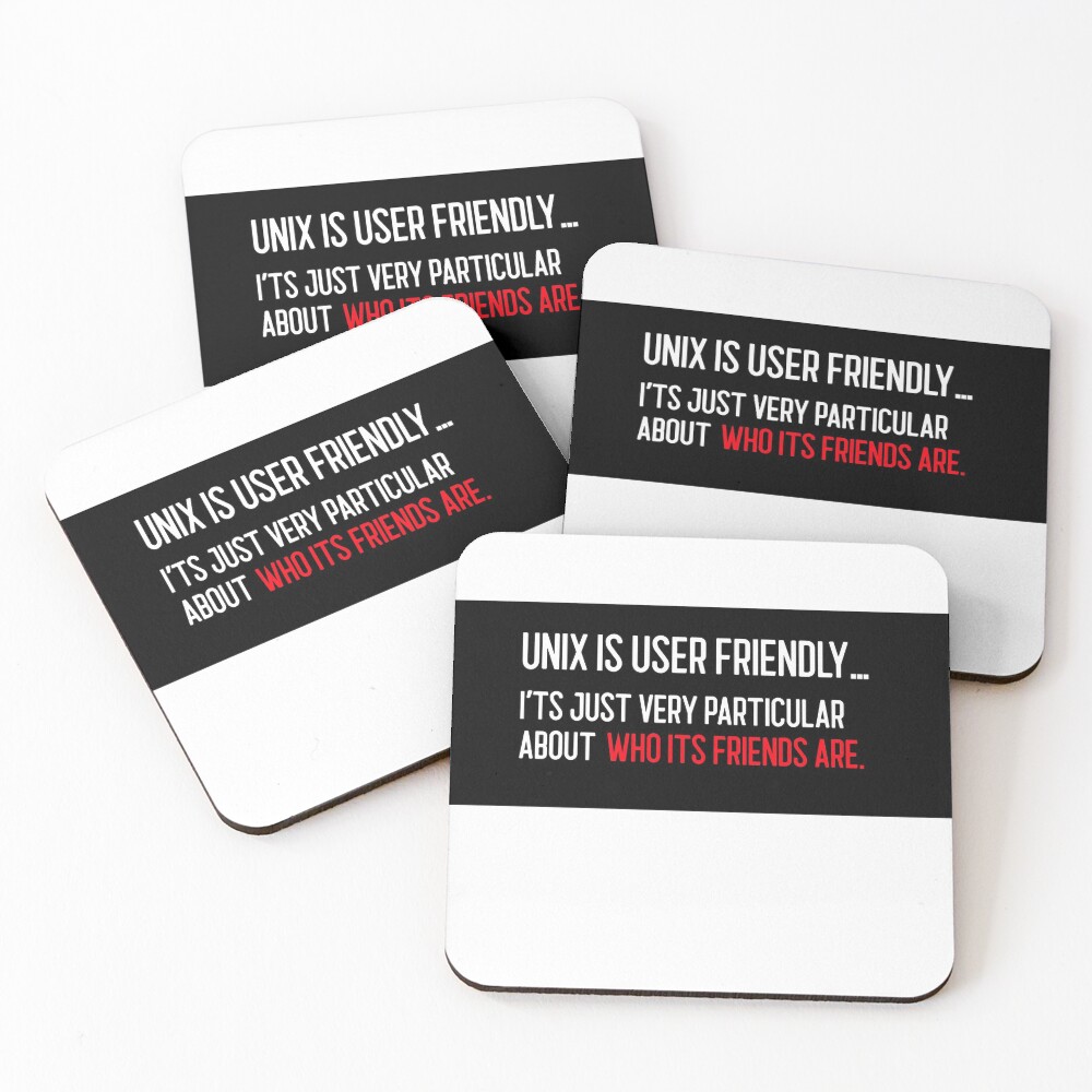 Item preview, Coasters (Set of 4) designed and sold by ComputerGeeksTs.