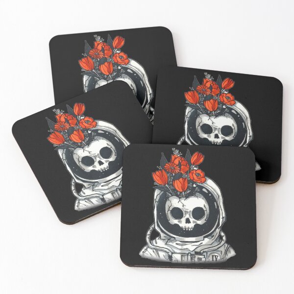 Item preview, Dead astronaut with flowers design designed and sold by BlackIspy.