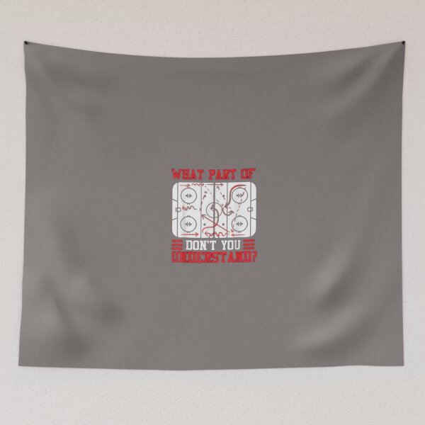 Item preview, What Part Of Hockey Don't You Understand Hockey shirt designed and sold by chanat3659.