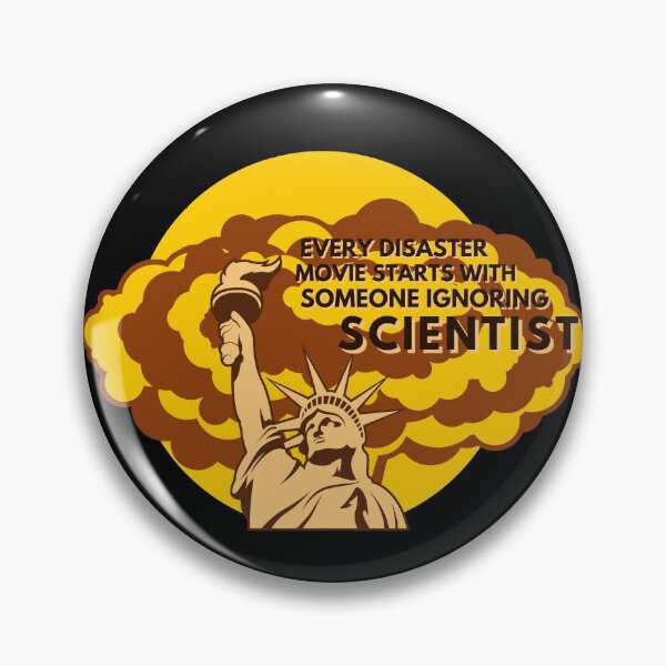 Item preview, Every Disaster Movie Starts With Someone Ignoring Scientist (Yellow and Black) designed and sold by Vimbuy.