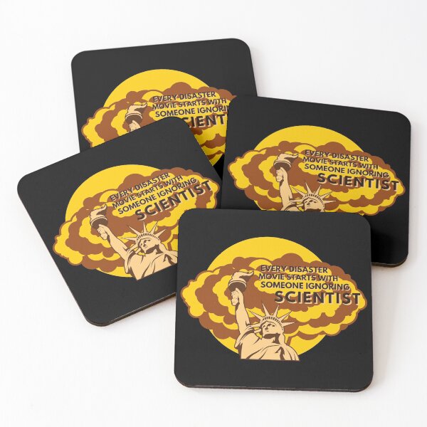 Item preview, Every Disaster Movie Starts With Someone Ignoring Scientist (Yellow and Black) designed and sold by Vimbuy.