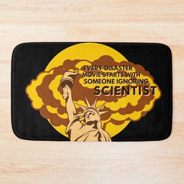 Item preview, Every Disaster Movie Starts With Someone Ignoring Scientist (Yellow and Black) designed and sold by Vimbuy.