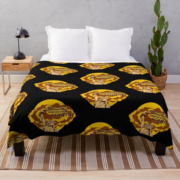Item preview, Every Disaster Movie Starts With Someone Ignoring Scientist (Yellow and Black) designed and sold by Vimbuy.
