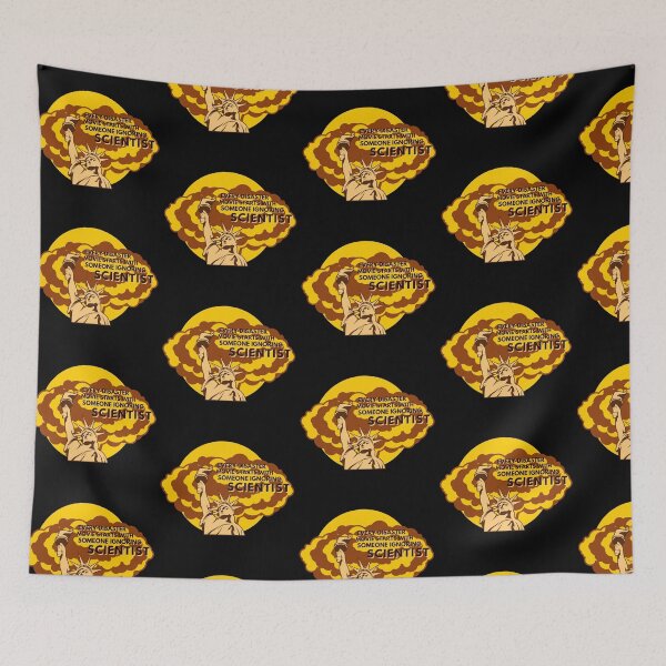 Item preview, Every Disaster Movie Starts With Someone Ignoring Scientist (Yellow and Black) designed and sold by Vimbuy.