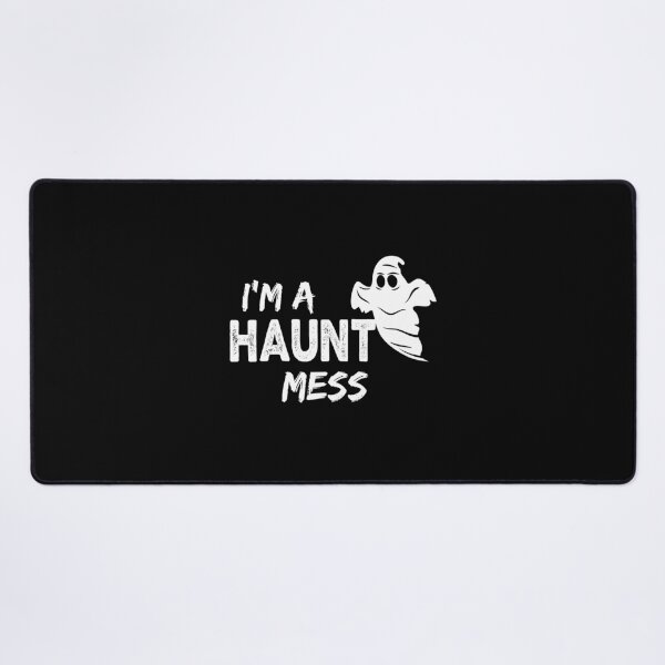 Item preview, happy halloween, I'm A Haunt Mess , funny Meme Gift for Best Friend boyfriend girlfriend designed and sold by joygift369.