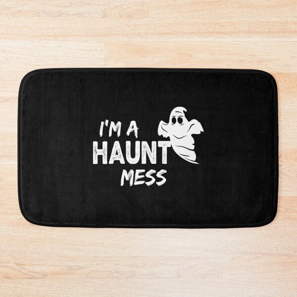 Item preview, happy halloween, I'm A Haunt Mess , funny Meme Gift for Best Friend boyfriend girlfriend designed and sold by joygift369.