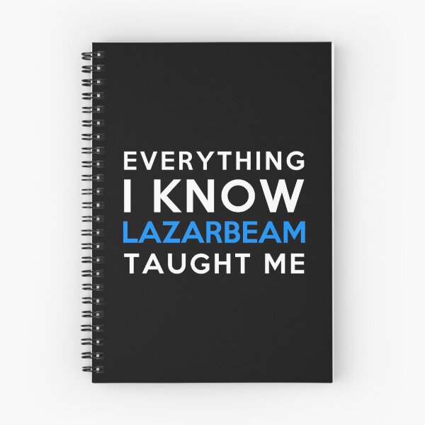 Item preview, Everything I know - Lazarbeam designed and sold by 2Girls1Shirt.