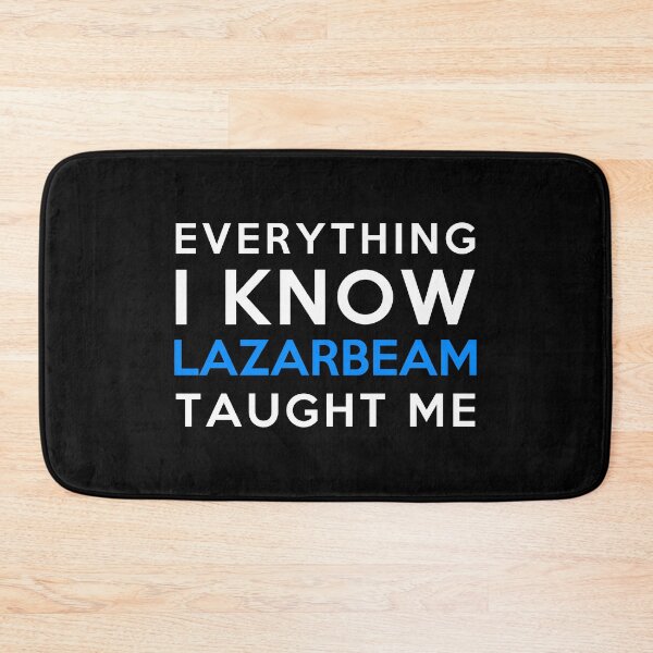 Item preview, Everything I know - Lazarbeam designed and sold by 2Girls1Shirt.