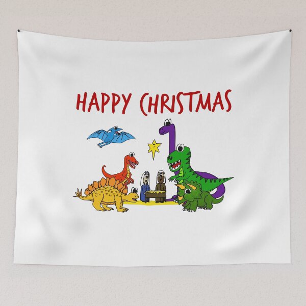 Item preview, Dinosaur Christmas Nativity Church Xmas Funny designed and sold by doodlerob.