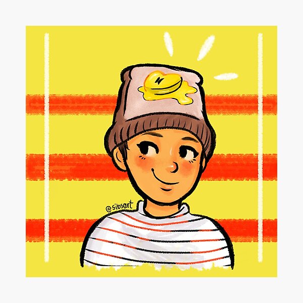 Item preview, taebread with butter designed and sold by ArtbySib.