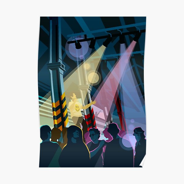 The Hacienda, Manchester Poster
