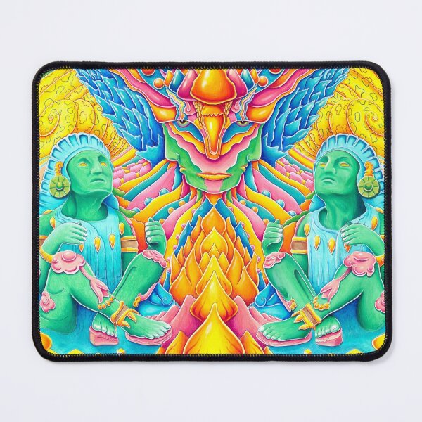 Psychedelic Visionary Art Landscape Mouse Pad