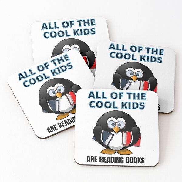 Item preview, All Of The Cool Kids Are Reading Books designed and sold by RGRamsey.