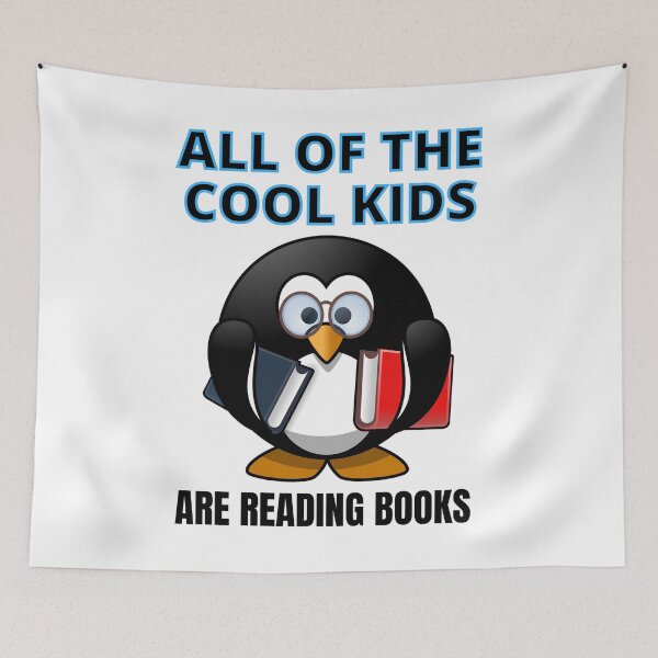 Item preview, All Of The Cool Kids Are Reading Books designed and sold by RGRamsey.