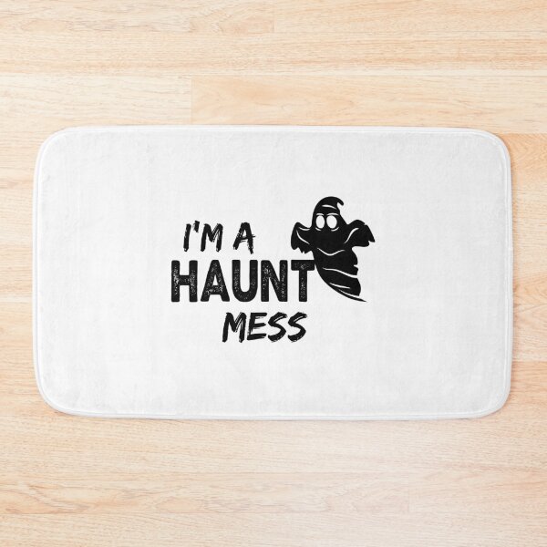 Item preview, happy halloween, I'm A Haunt Mess , funny Meme Gift for Best Friend boyfriend girlfriend designed and sold by joygift369.