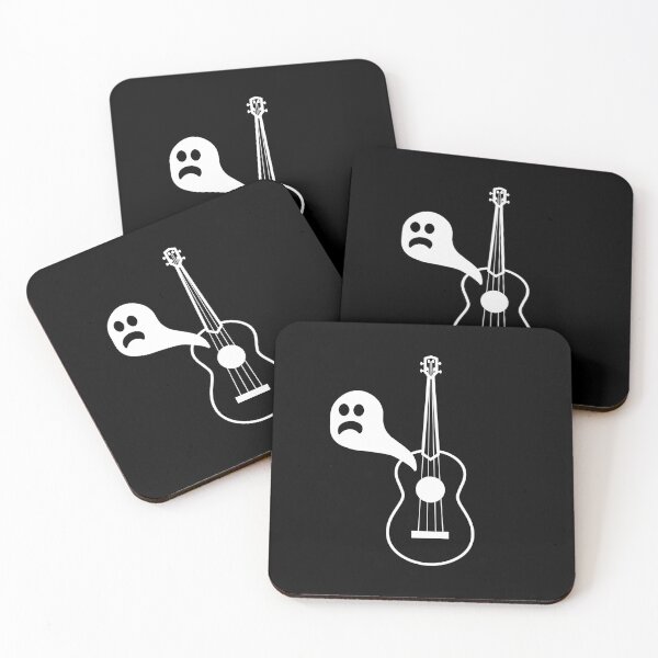Item preview, Cute Spooky Ghost On Guitar For Music Lover On This Halloween designed and sold by Funwithmusic.