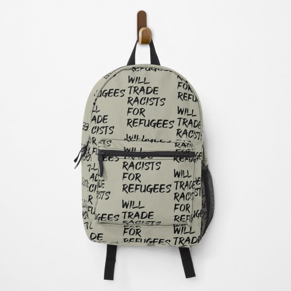 Item preview, Will Trade Racists For Refugees designed and sold by cafeteeria.