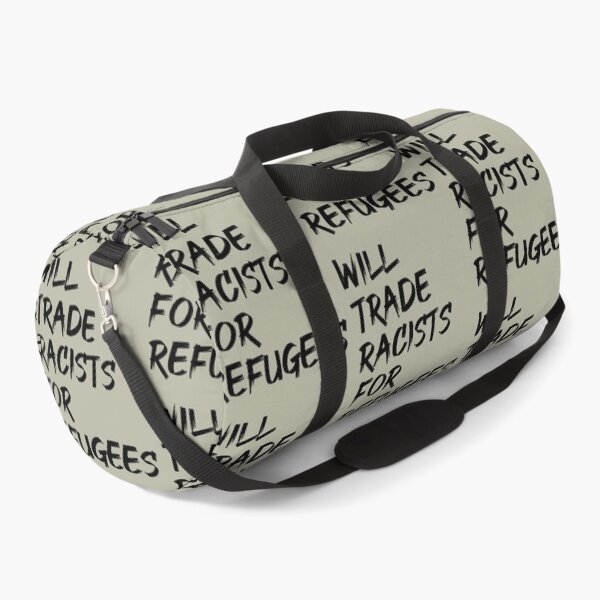Item preview, Will Trade Racists For Refugees designed and sold by cafeteeria.