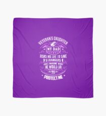 Veteran's Daughter <3 My Dad risk his life to save strangers. Scarf