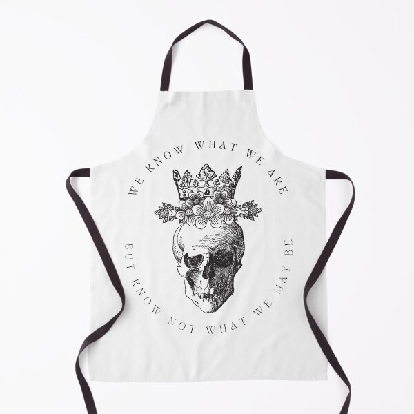 Item preview, William Shakespeare Hamlet Quote 'We Know What We Are' designed and sold by Rebel Misfits.