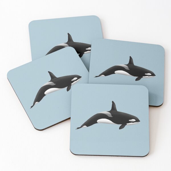 Item preview, Orca - Killer whale illustration designed and sold by Milanicole.