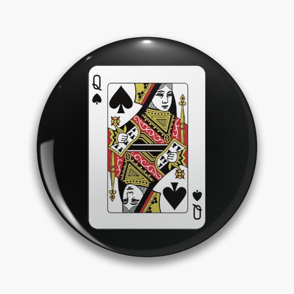 Item preview, Queen Of Spades Playing Card Poker designed and sold by fried1982.