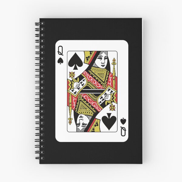 Item preview, Queen Of Spades Playing Card Poker designed and sold by fried1982.