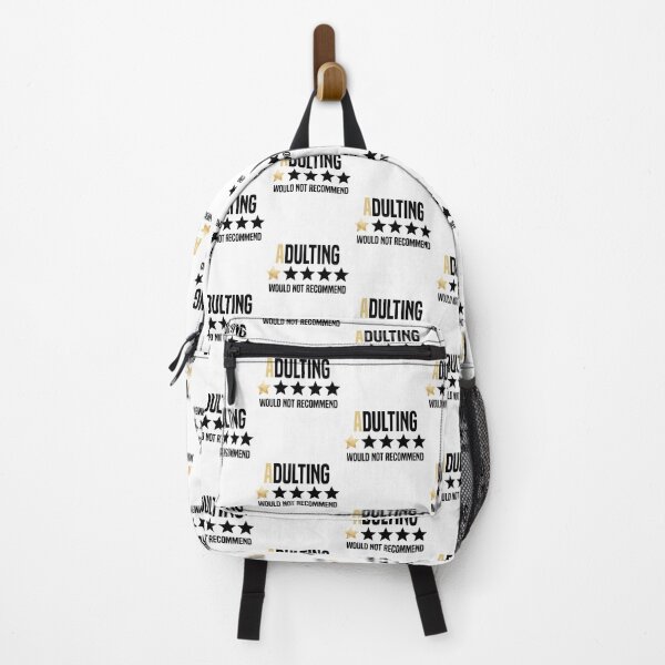 Item preview, Adulting would not recommend designed and sold by Hero Prod.