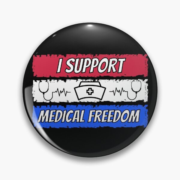 Item preview, I Support Medical Freedom Stop The Mandates  designed and sold by MamaSweetea.
