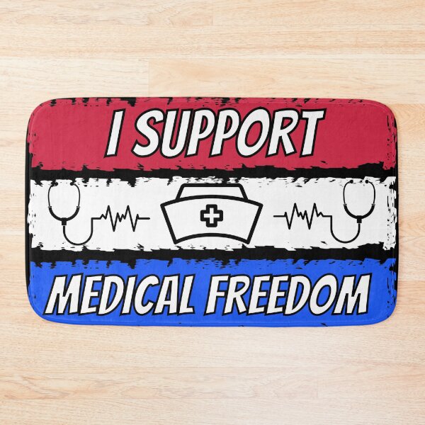 Item preview, I Support Medical Freedom Stop The Mandates  designed and sold by MamaSweetea.
