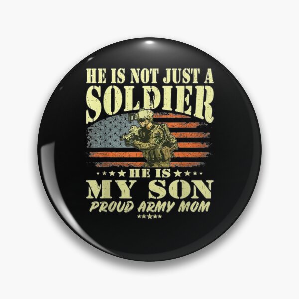 Item preview,  Just Soldier Proud Army Gift designed and sold by luisweber.