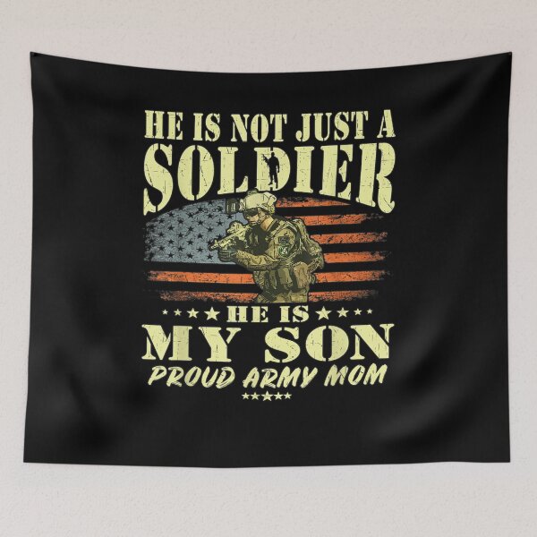 Item preview,  Just Soldier Proud Army Gift designed and sold by luisweber.