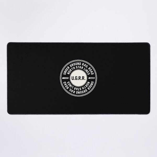 Item preview, Under Ground Rail Road No. 1 Drumhead Logo Floral White  designed and sold by PEK1787.