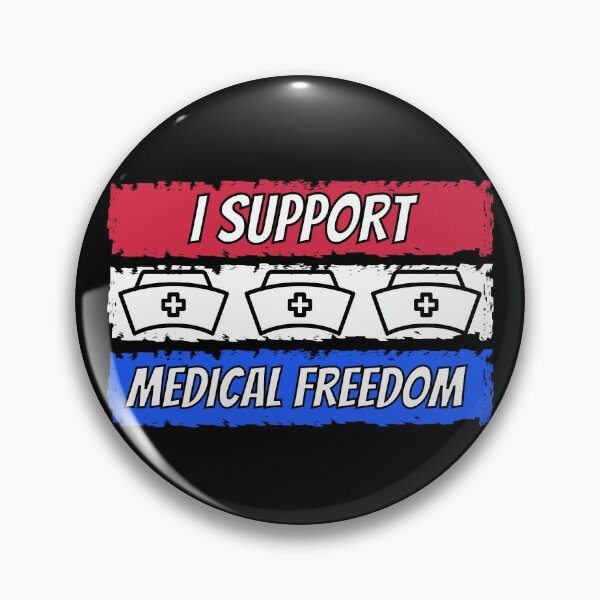 Item preview, I Support Medical Freedom Stop The Mandates  designed and sold by MamaSweetea.