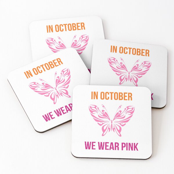 Item preview, In October We Wear Pink Rainbow Halloween Breast Cance designed and sold by BELASKRI STORE.