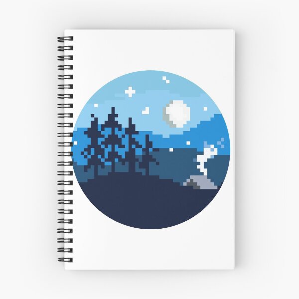 Item preview, Country Night Sky Pixel Art designed and sold by Chira23.
