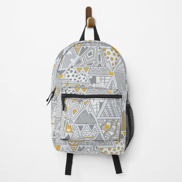 Item preview, Mountain Melodies - Pantone yellow grey designed and sold by DesignsbyRoochita Studio.
